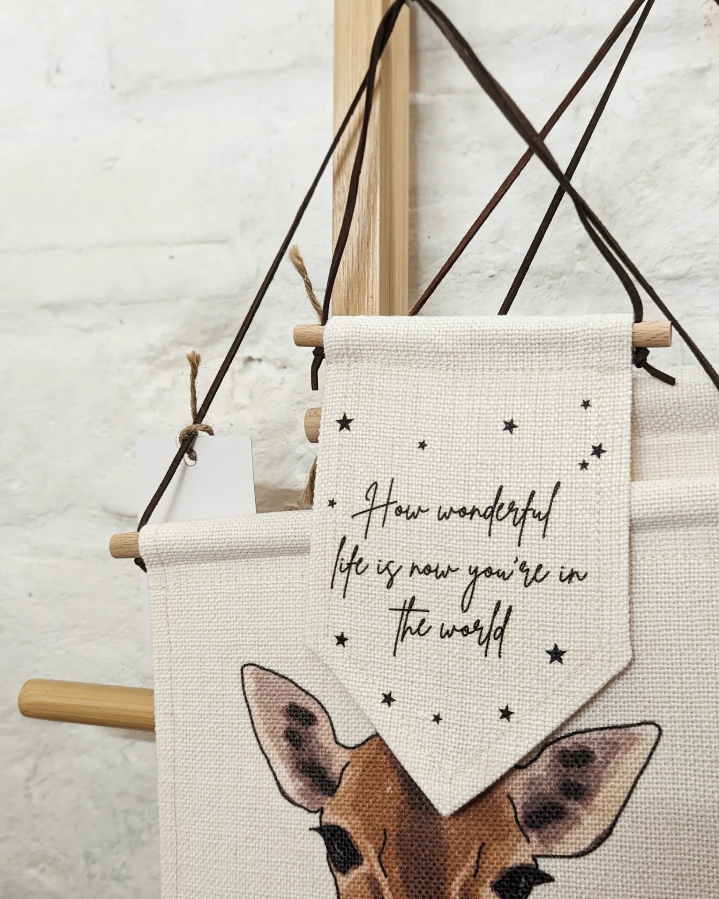 How Wonderful Life Is Mini Flag