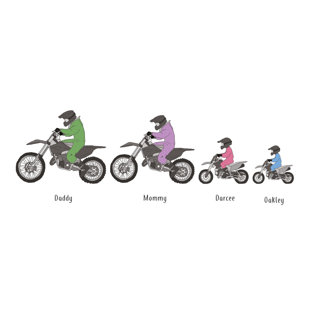 Motocross Custom Print