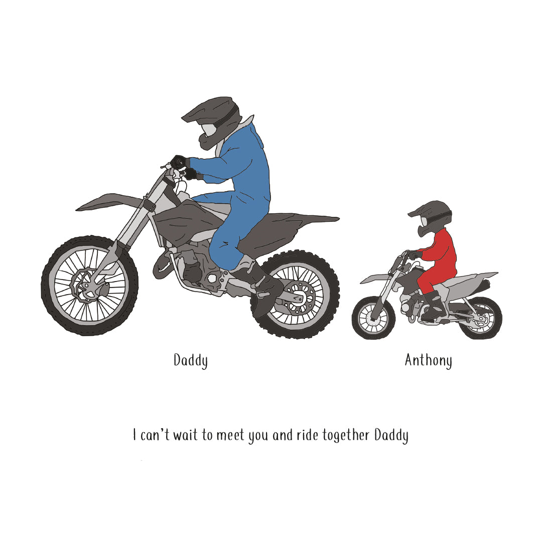 Motocross Custom Print