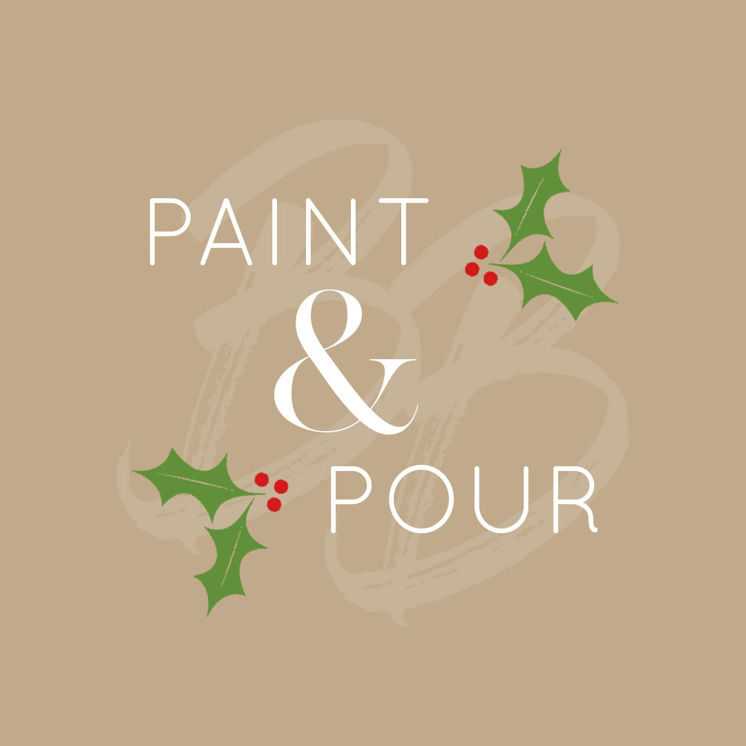 CHRISTMAS Paint & Pour Workshop - Manor Farm