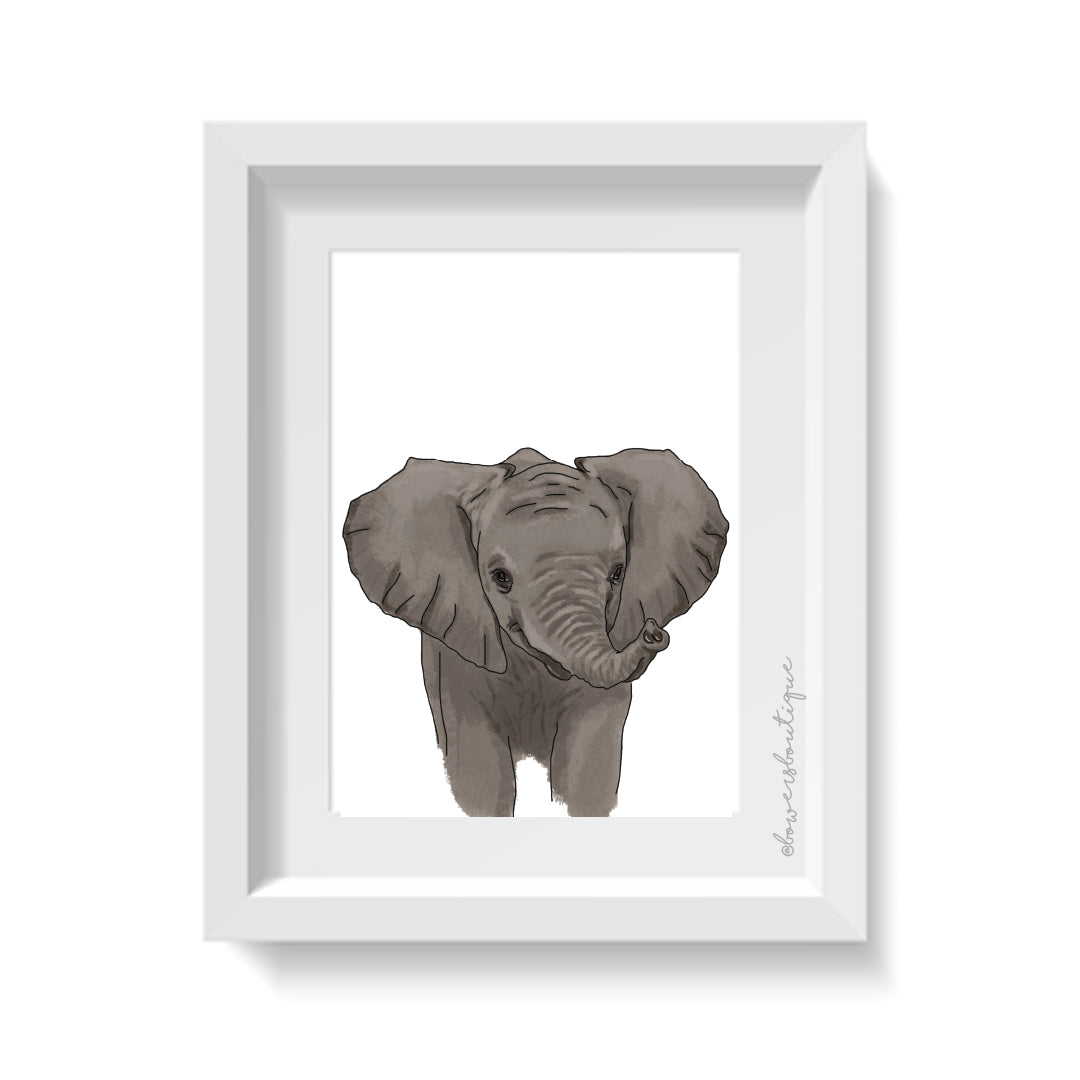 Baby Animal Illustration Prints