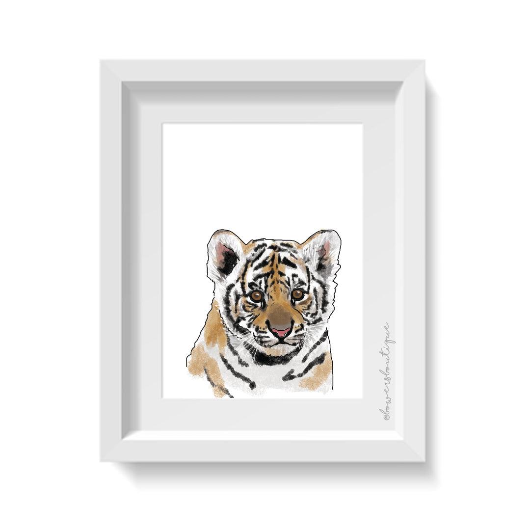 Baby Animal Illustration Prints