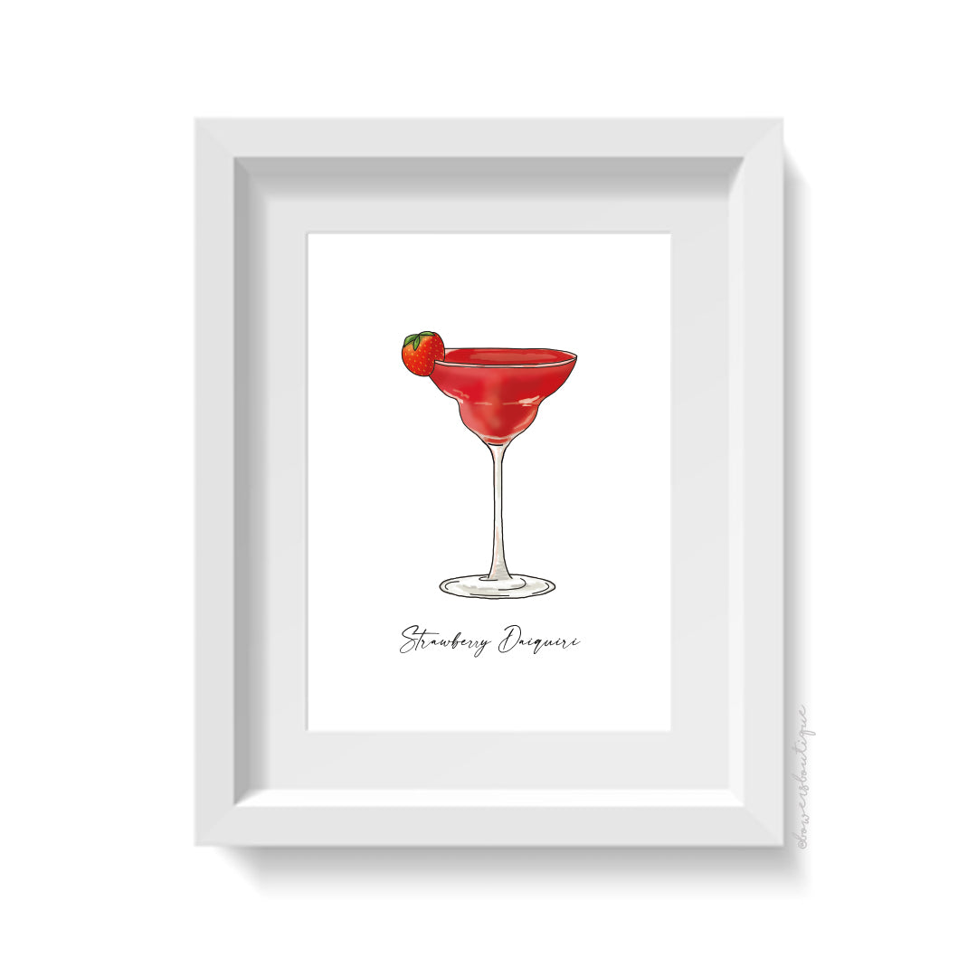 Strawberry Daiquiri Print