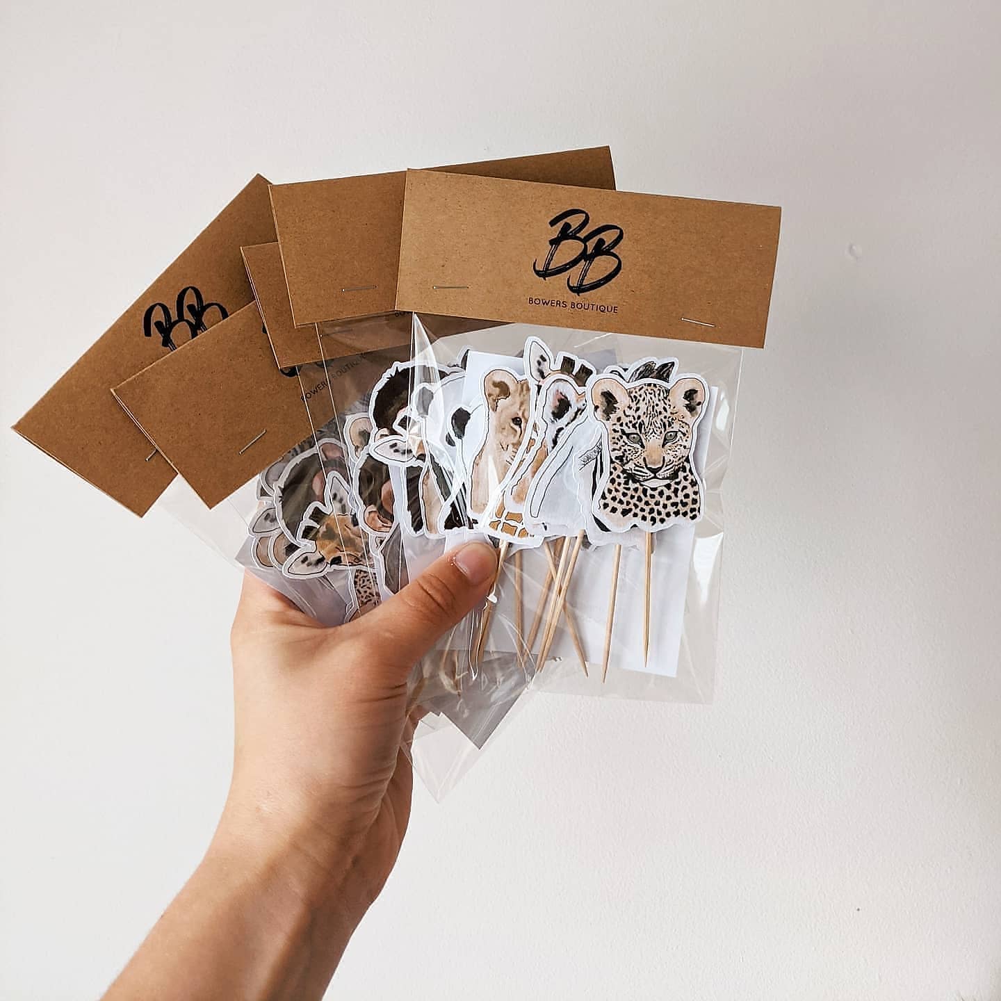 Baby Animal Cupcake Toppers