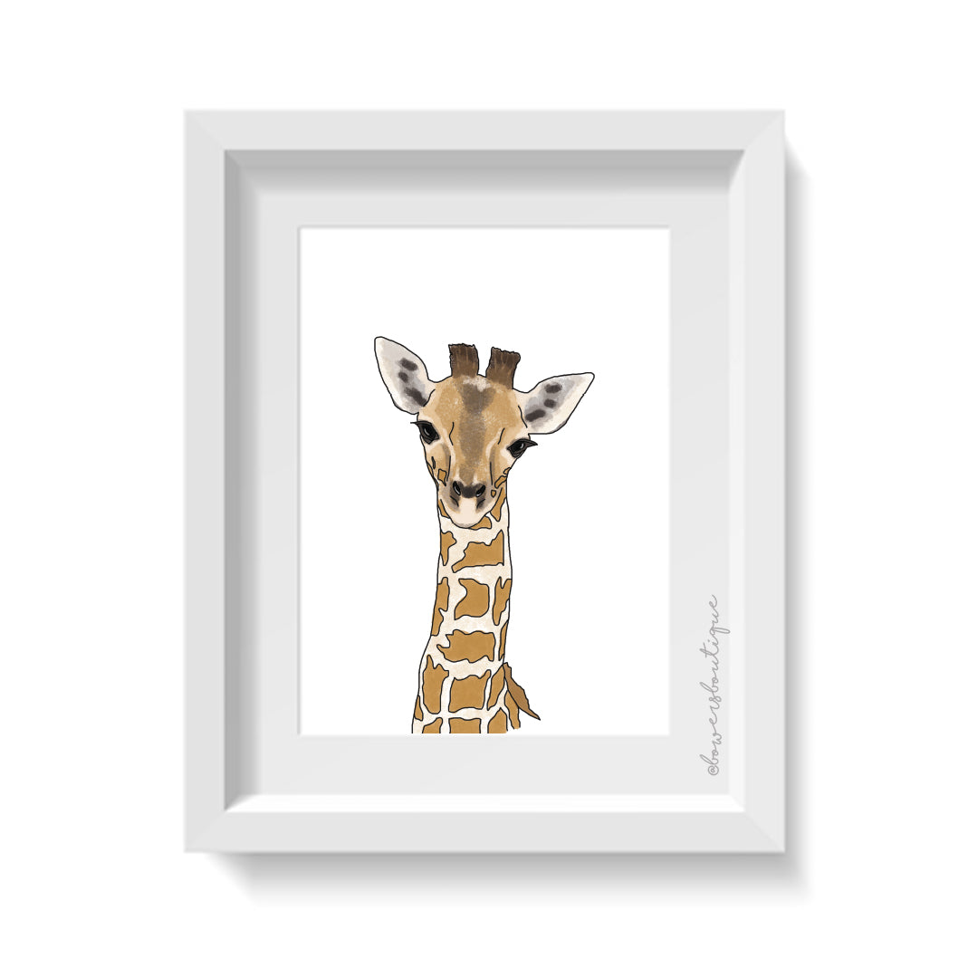 Baby Animal Illustration Prints