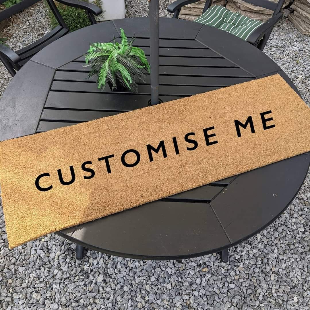 Personalised Painted Doormats
