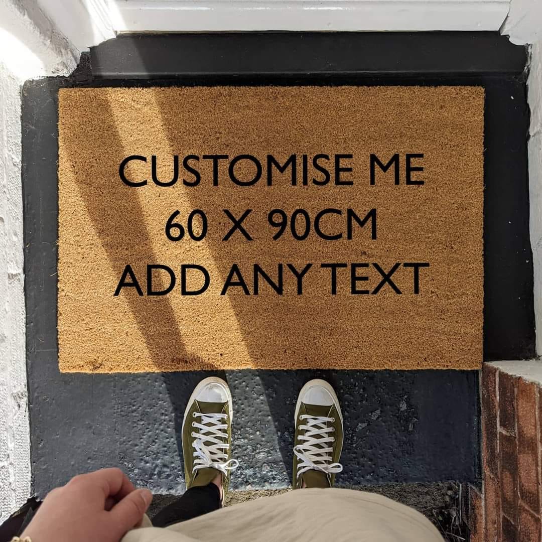 Personalised Painted Doormats
