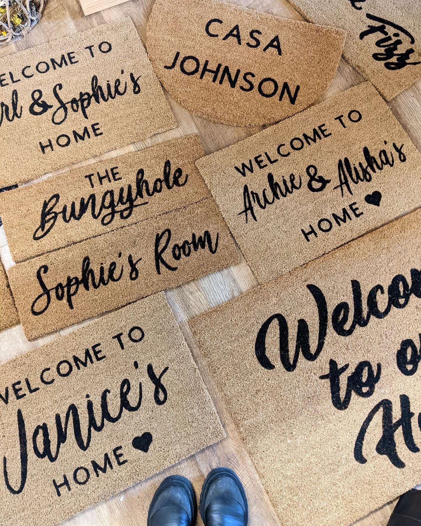 Personalised Painted Doormats