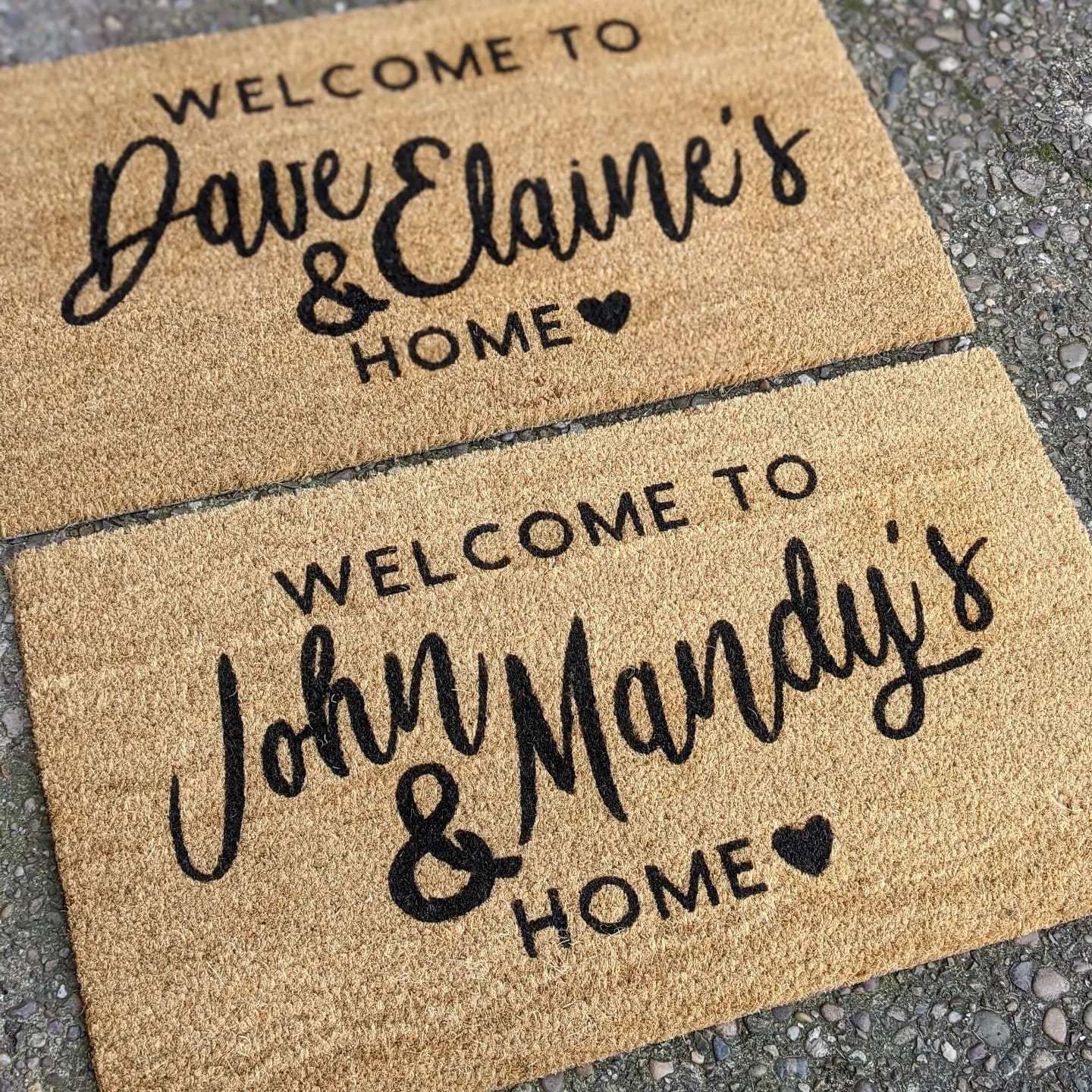 Personalised Painted Doormats