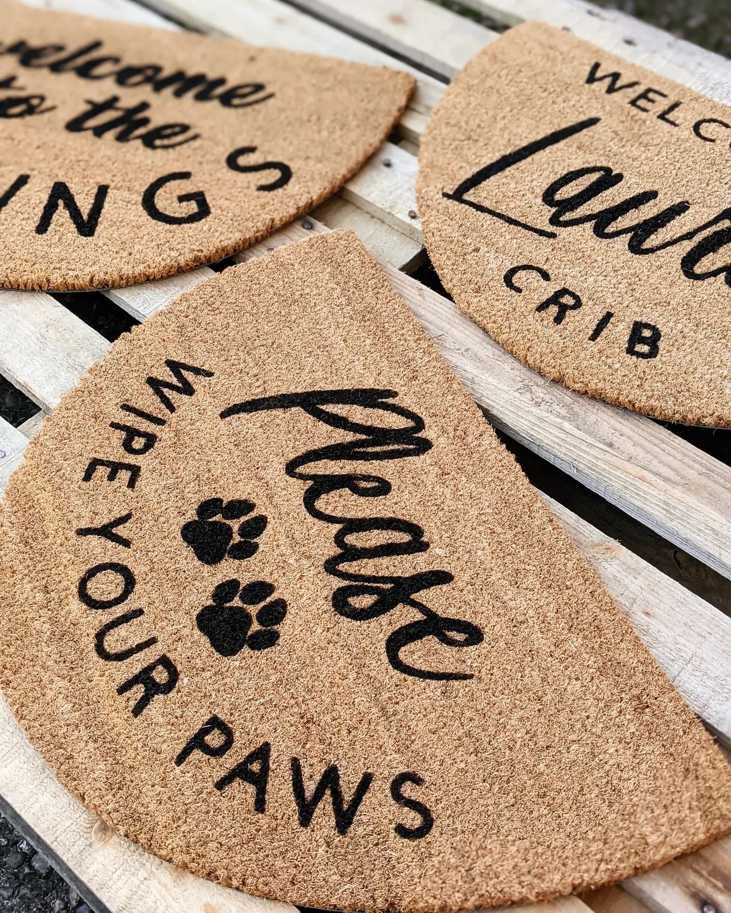 Personalised Painted Doormats