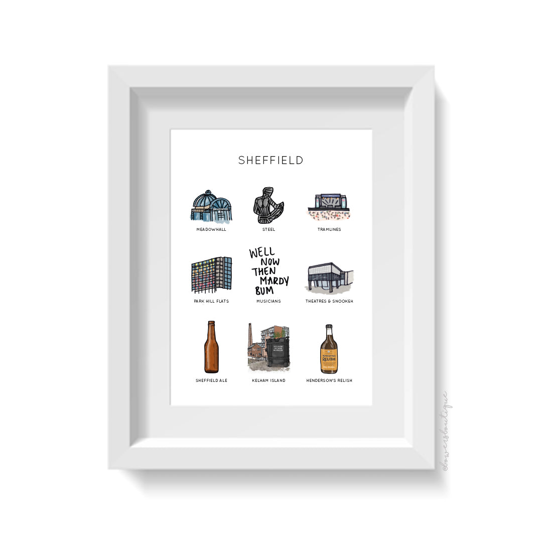 Sheffield City Print