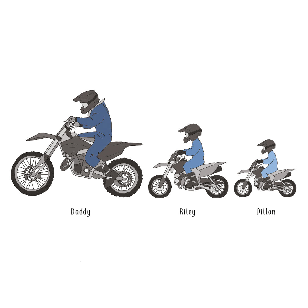 Motocross Custom Print