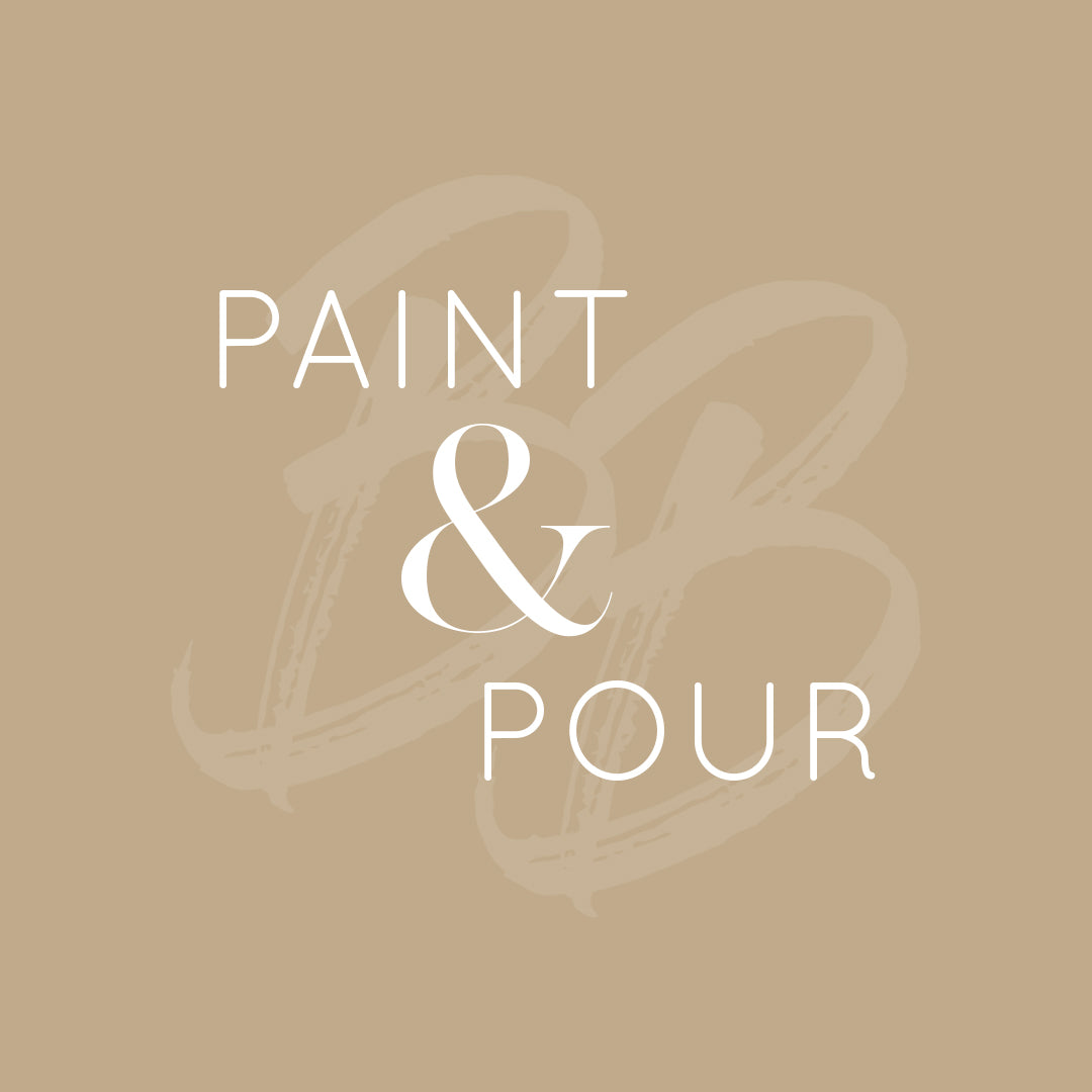 Paint & Pour Afternoon Tea - Buns & Roses