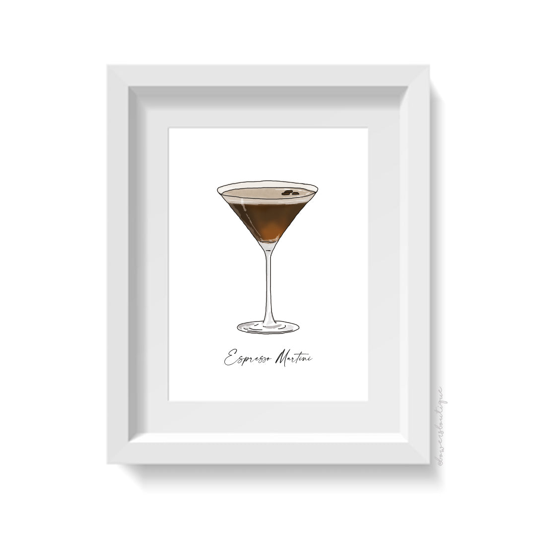 Espresso Martini Print
