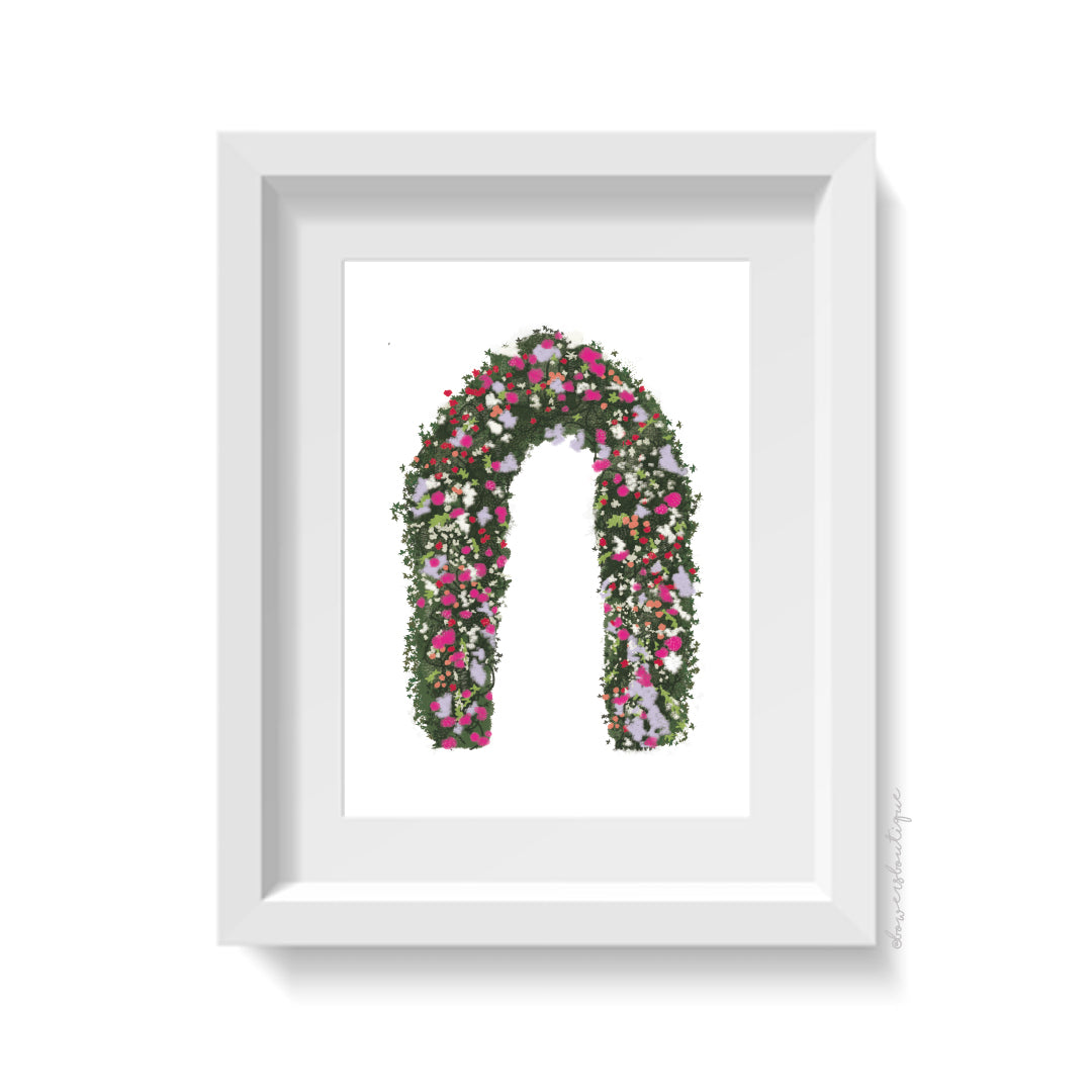 Flower Arch Print